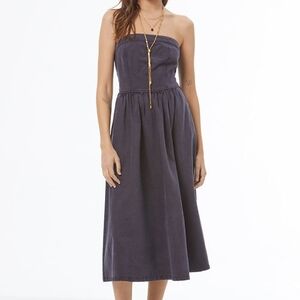 Young Fabulous & BrokeDonna Day Dress - Deep Dusk